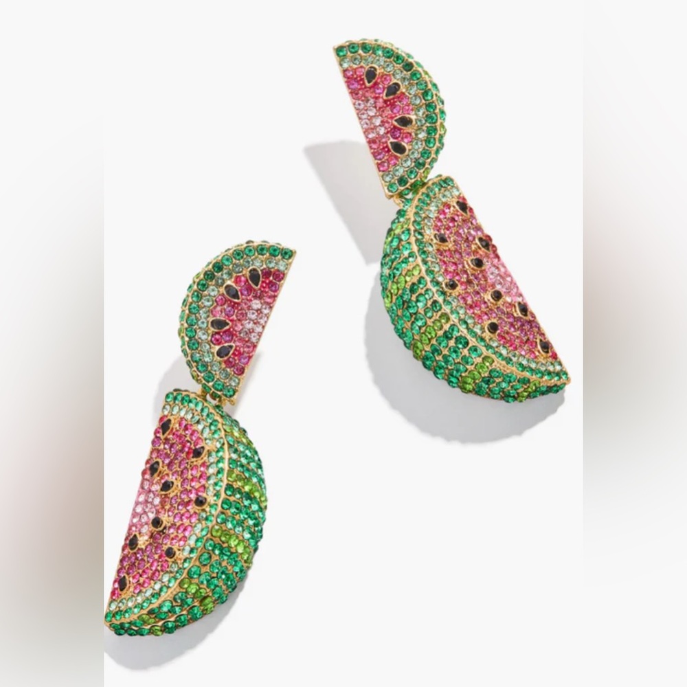 Baublebar ONE IN A MELON PAVÉ DROP STATEMENT EARRINGS